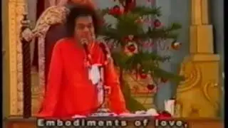 A világ egyik elsőszámú tanítójának, Sathya Sai Baba avatár karácsonyi beszéde magyar felirattal !