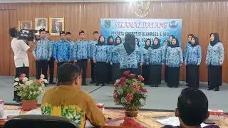 Juara Terbaik 1 Lomba Mars Korpri dan Mars Hulu Sungai Utara