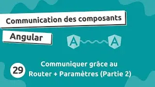 Communication Composant Angular #29 - Router et usage des queryParams