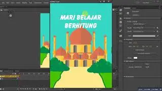 Tutorial membuat media pembelajaran interactive berhitung di Adobe flash atau Animate