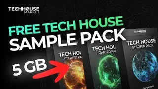 Free 5GB Tech House Sample Pack | 2024 | Vocals, Presets, Drums & Much More