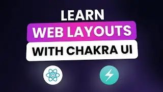 Web Layouts with ChakraUI (Beginner Tutorial 2024)
