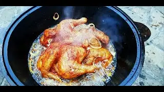 SHASHLIK, TAKE A REST??? Crispy Chicken in a Kazan. A Chicken Recipe You'll Never Forget.