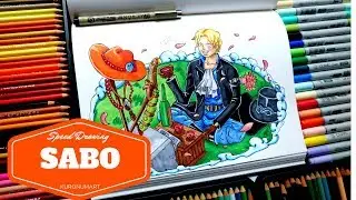 Sabo Speed Drawing // One Piece