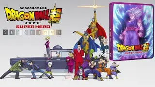 Dragon Ball Super Super Hero The Movie #steelbook #unboxing and #review #fyp