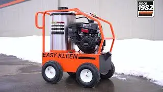 Easy- Kleen's Commercial Hot Water Gas- Oil Fired Kohler Engine Pressure Washer - EZO4035G-K-GP-12