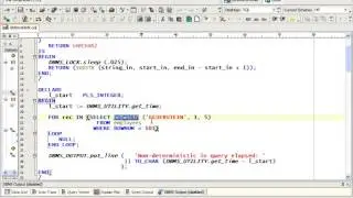 PLSQL EXECUTION WITH BULK PROCESSING 1