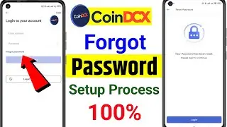 Coin dcx password forgot | how to reset coin dcx login password