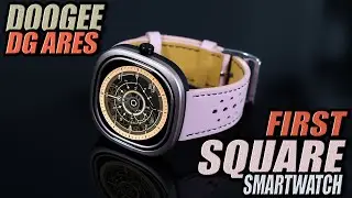 DOOGEE DG ARES Cheapest & Stylish SQUARE Smartwatch 2022