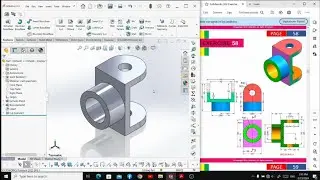 solidworks 200 exercises ex 58 , easy exercise , absolute beginners