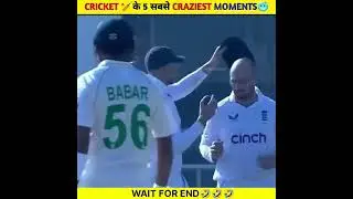 crazy moment in cricket #shorts