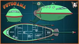 An INSIDE look at the USS Planet Express Ship AKA Bessie