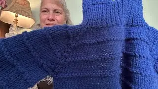 Finishing the Baby sweater , zipper back