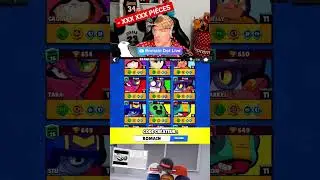 😭 -X000 EUROS in coins FOR FULL MAX MY ACCOUNT Brawl Stars ?