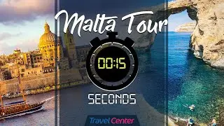 Malta tour in 15 seconds | Best places to visit in Malta