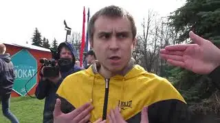 Единая Россия снова отгребла от КПРФ на митинге 5 мая в Ульяновске