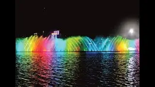 রাতের হাতিরঝিল কত সুন্দর দেখতে! Hatirjheel Water Dance । Full HD with Music