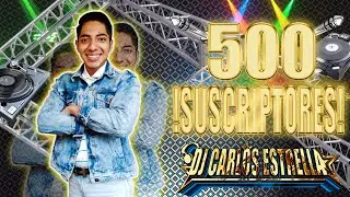 500 SUSCRIPTORES!! MUCHAS GRACIAS A TODOS!