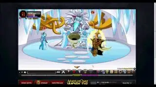 AQWorlds Blood Titan class boss solos