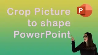 How to crop a picture to a shape in PowerPoint