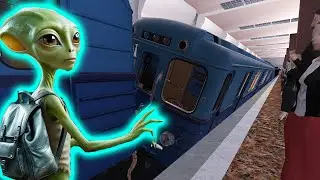 ПРИШЕЛЬЦЫ устроили аварию в МЕТРО Новосибирска || Metrostroi