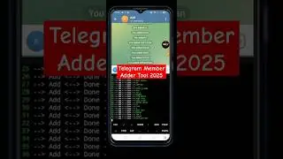 Telegram Mamber Adding Script For 2025 | Per Account Add 50 Member / No Account Banned / Kamal Tools
