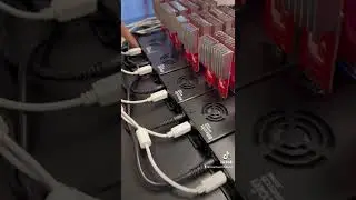This is the largest USB Bitcoin Mining Setup in the world! |