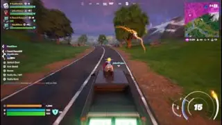 Fortnite ➖ He Landed On The Roof LOL
