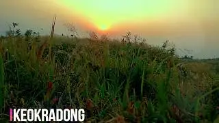 কেওক্রাডং থেকে সূর্যাস্ত