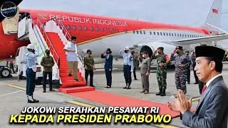DISERAHKAN LANGSUNG OLEH JOKOWI! Intip Kecanggihan Teknologi Pesawat Baru Kepresidenan Prabowo