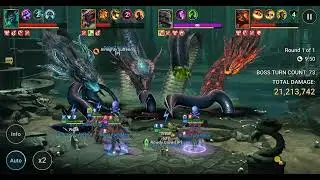 Raid Shadow Legends 13.10.2024 Hydra Rotation 2 Hard difficulty 1 Key b4Hydra Buff