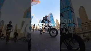 Dubai Ride with Team 781 #781bpp #brompton #dubairide #burjkhalifa #mydubai