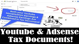 How to View Your Youtube & Adsense Tax Documents Online