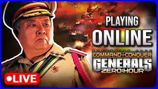 Playing From Outpost Live 2025 - Time for FFA Games! | C&C Generals Zero Hour