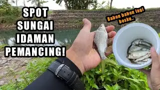 ANGLERS' DREAM SPOT!! Fishing for wader fish using the kumbul technique and the pecut technique