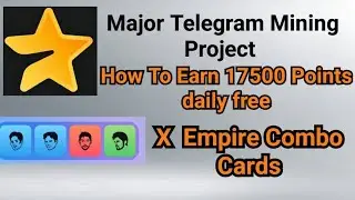 Major Airdrop  | Ton Transction | Get free 12500 free major points | Major combo cards