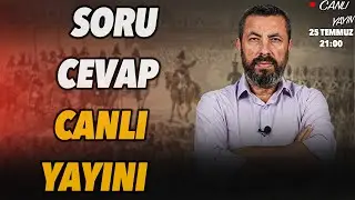 TARİH/SORU-CEVAP CANLI YAYINI - Ahmet Anapalı
