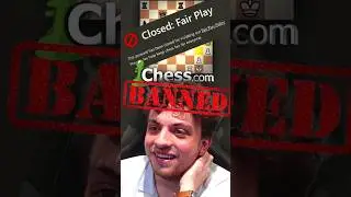 ❌️Chess.com BANNED Opponent for CHEATING!!! 