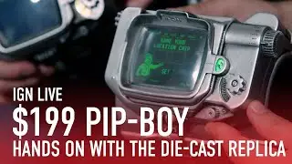 Fallout Blasts Into the Real World With a $199, Die-Cast Metal Replica Pip-Boy