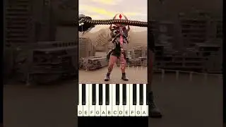 SIGMA Titan TV Woman - Piano Tutorial 