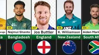 Captains List of All T20 Teams | T20I World Cup 2024 | Global Rank