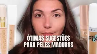 MEUS TOP 6 CORRETIVOS LÍQUIDOS FAVORITOS DO MOMENTO