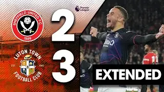 Sheffield United 2-3 Luton | Extended Premier League Highlights