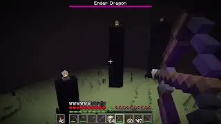 Cool way to take out Orbs that heal the Ender Dragon - Minecraft 1.21