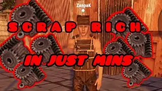 MAKE 1000 SCRAP AT THE LUCKY WHEEL !! | Oxide Survival Island l Maybe easy method 