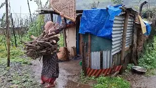 Nepali Mountain Village Life in Heavy Rains Season || The Incredible Story of Nepal's Last Nomads |
