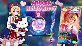 ANGELA HELLO KITTY AFTER LONG!🎀CUTE SANRIO SKIN💖