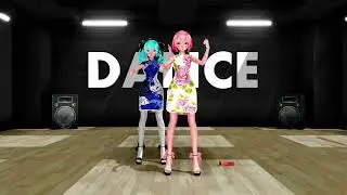 [MMD] Fan Dance No.12 IA Gumi Miku Teto (Motion DL)