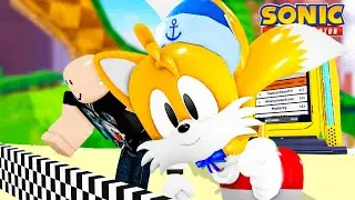 BECOMING the FASTEST SAILOR TAILS in SONIC SPEED SIMULATOR