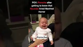 Porsche, you good?@porsche  #porsche #car #hyundai #trendingreels #baby #babygirl #manfred #hareer